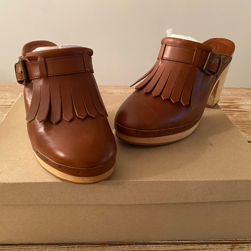 Madewell Fringed clogs - Picture 1 of 7